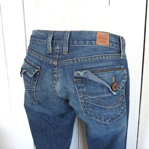 Lucky Brand Jeans Lil Maggie Flare Leg Low Rise